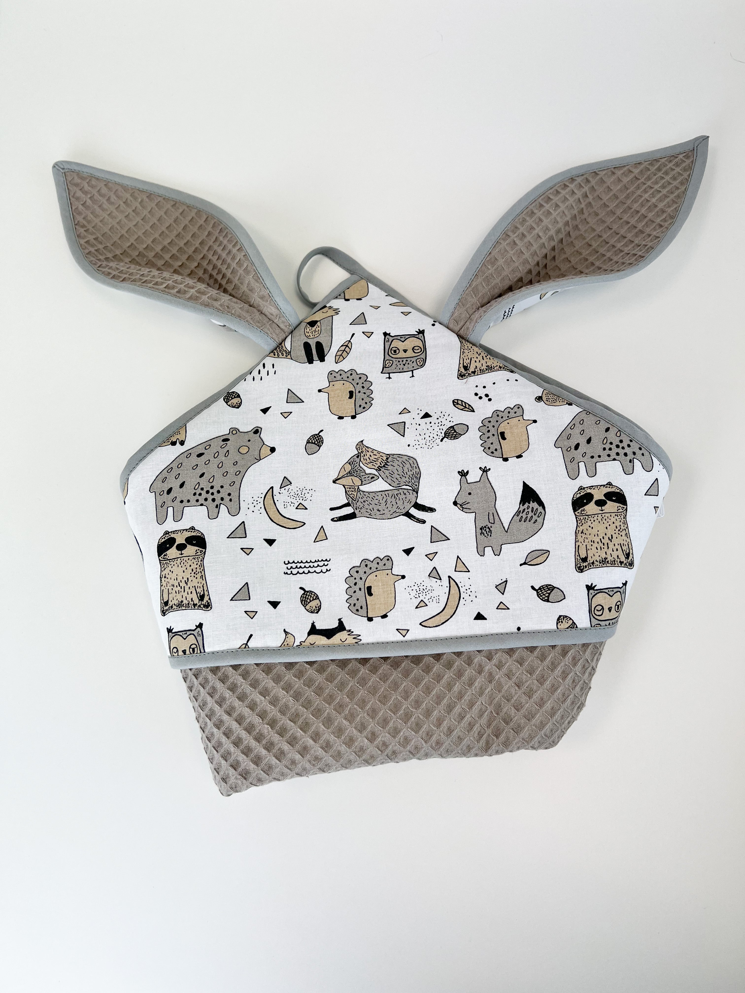 Bērnu vannas dvielis - Mežs