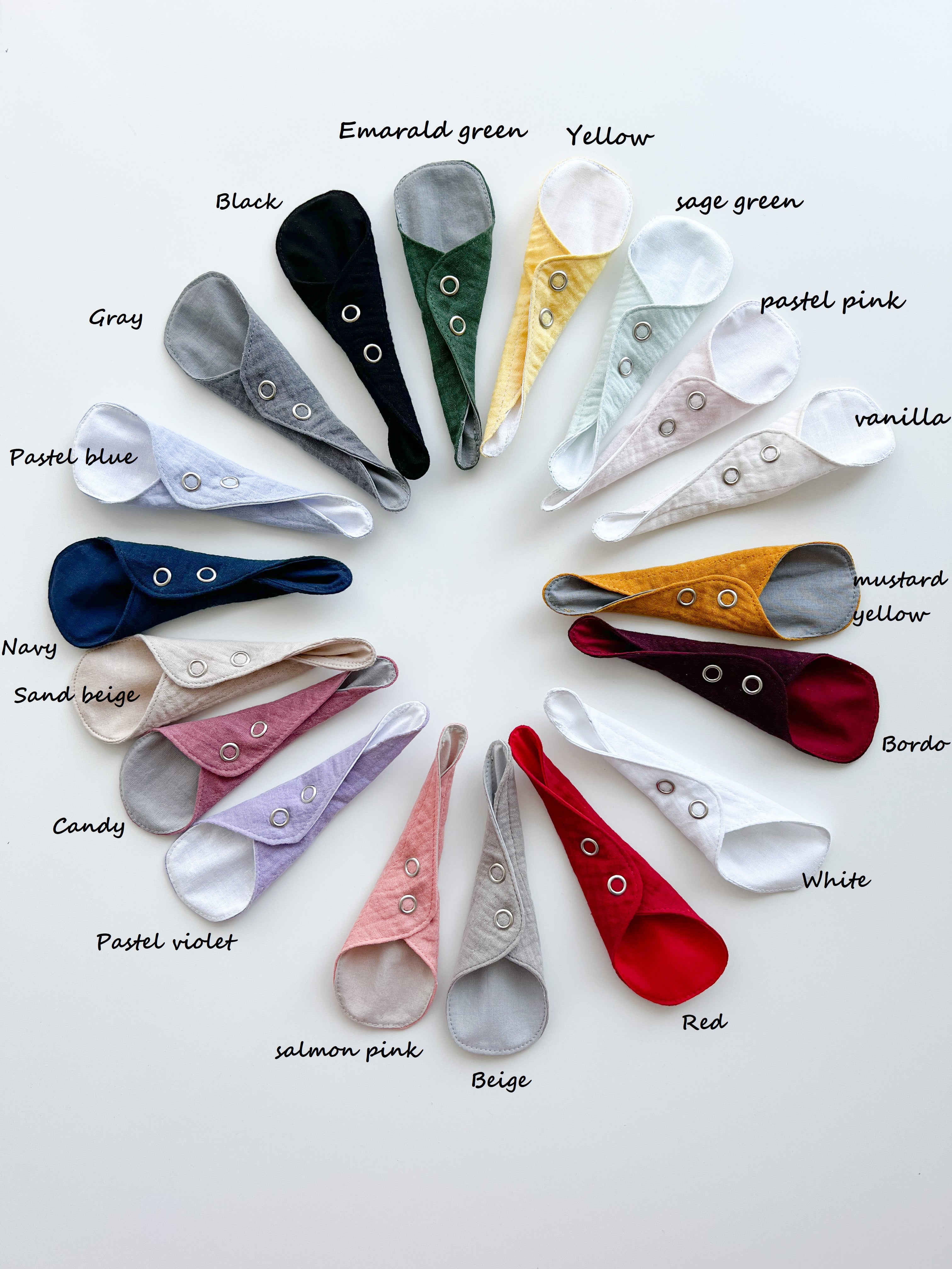 Atkārtoti lietojami biksīšu ieliktnīši