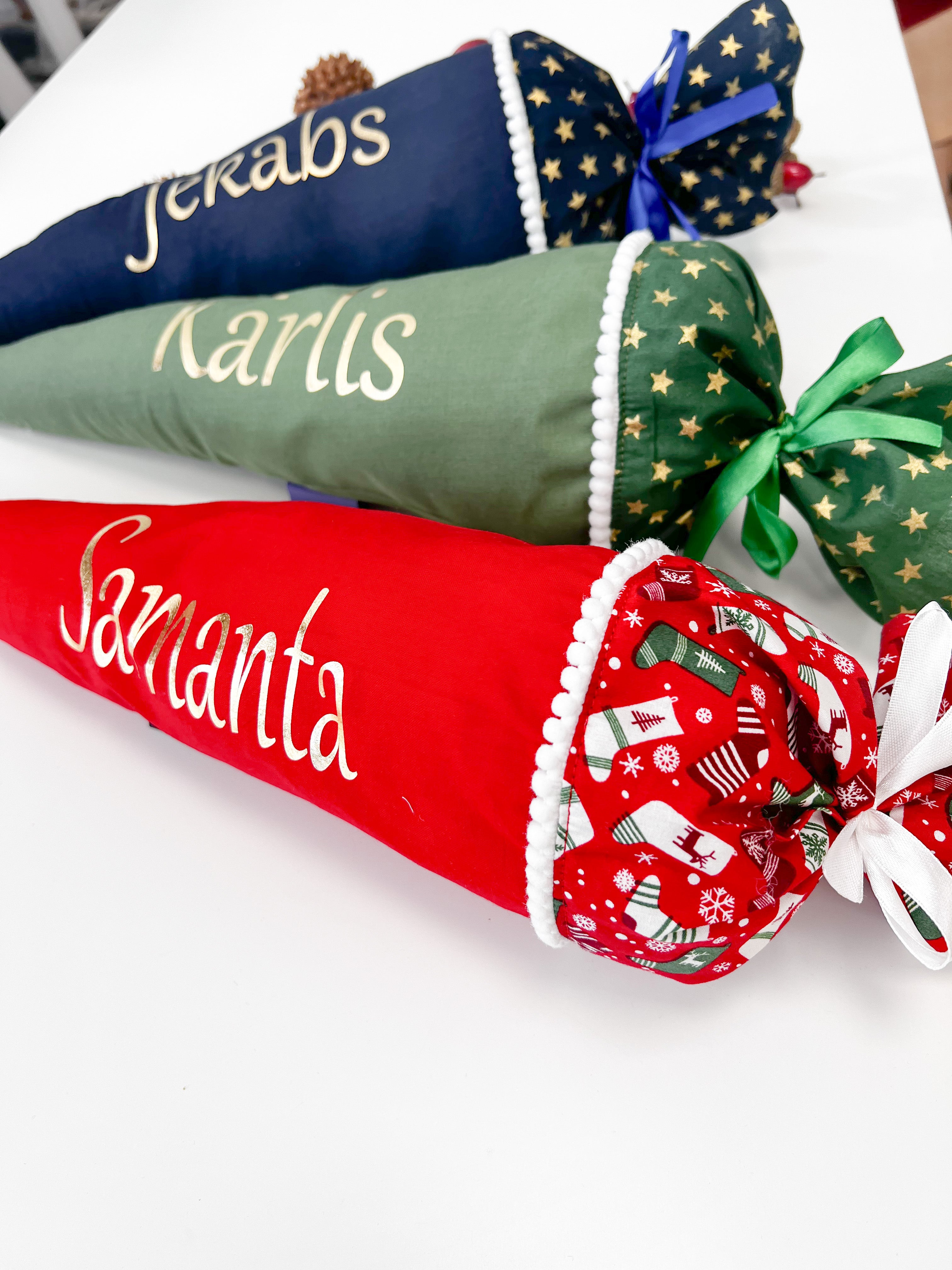 Ziemassvētku konfekšu tūta - Dzeltena