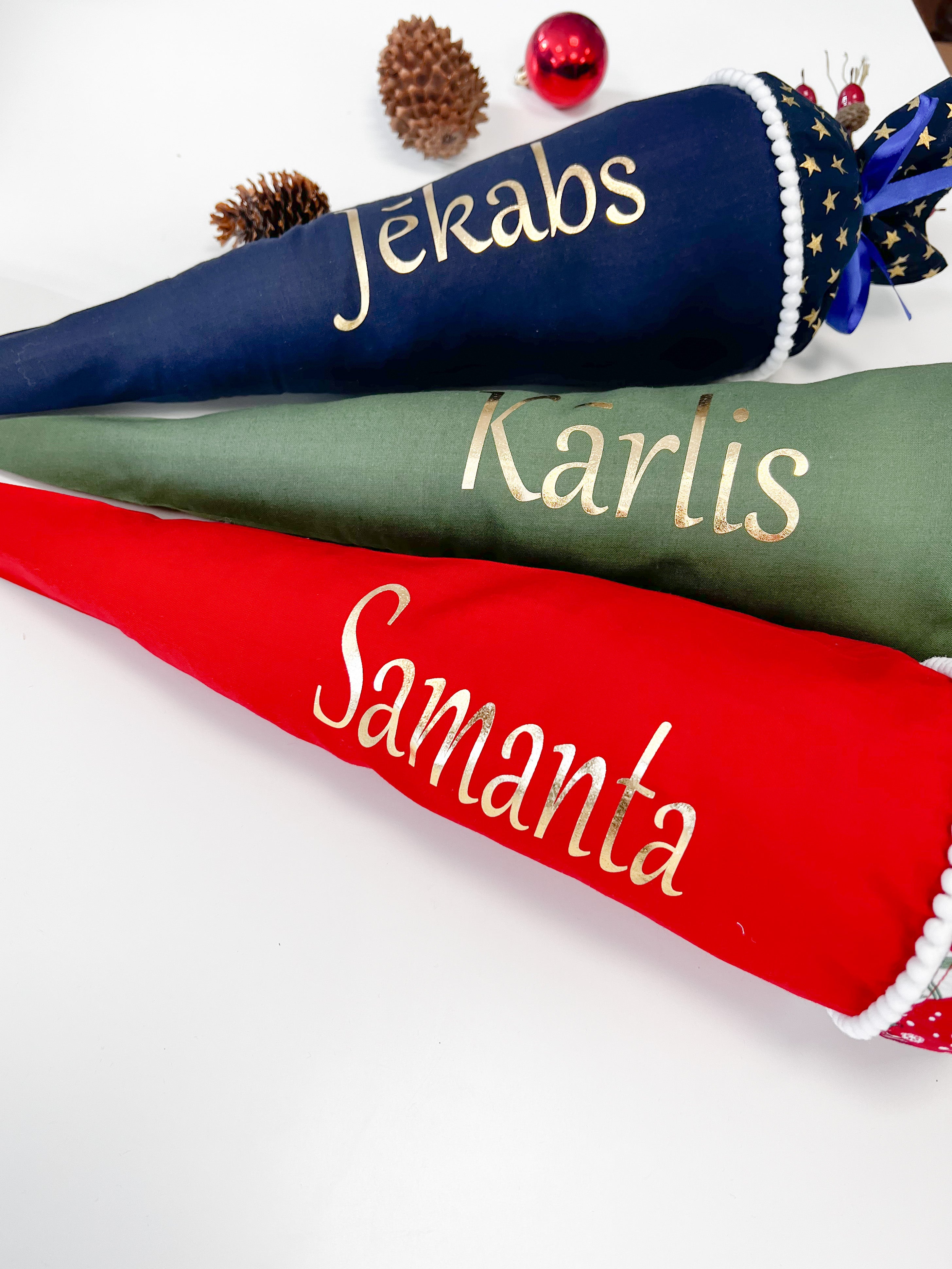 Ziemassvētku konfekšu tūta - Sarkana