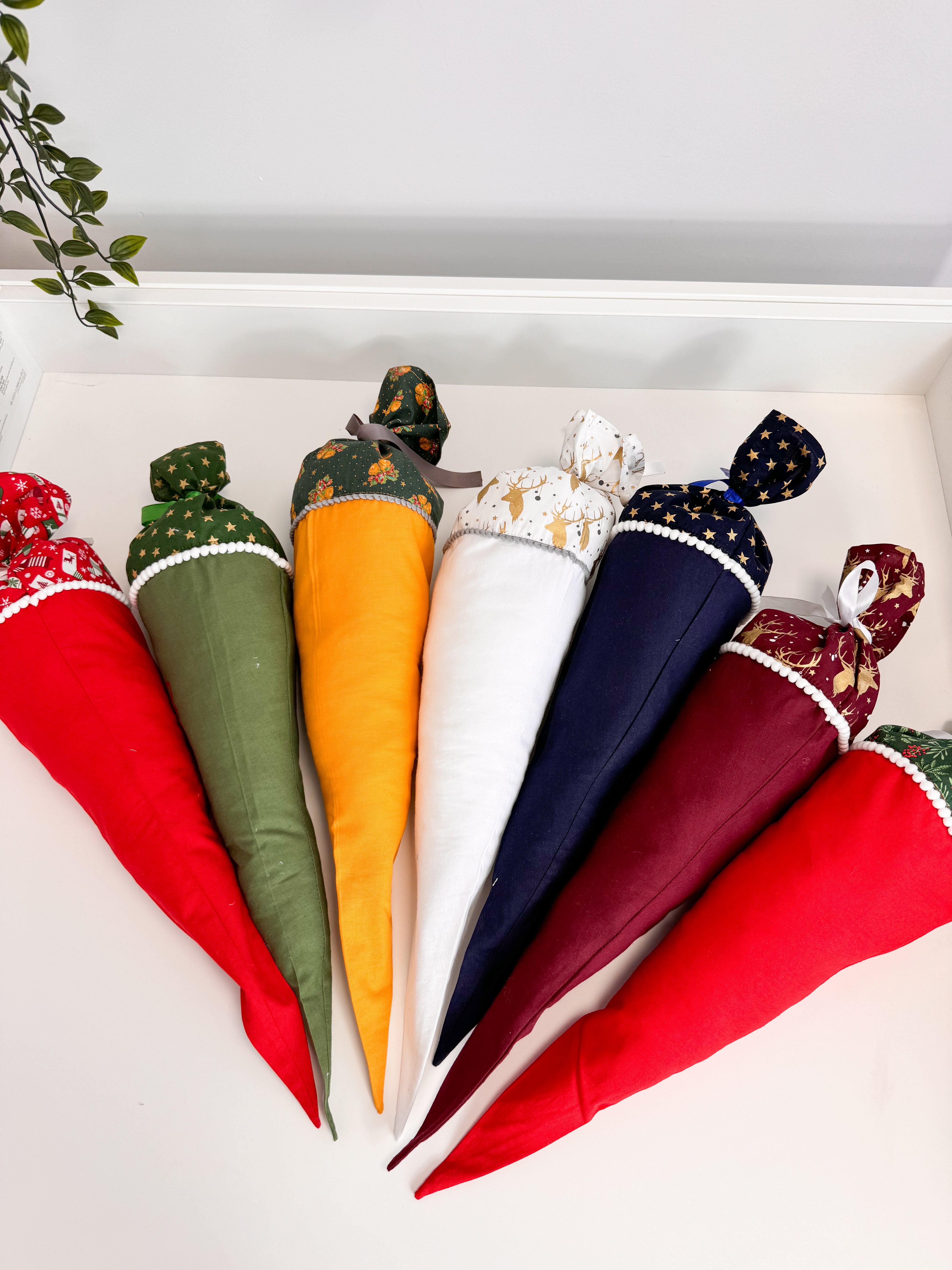 Ziemassvētku konfekšu tūta - Dzeltena