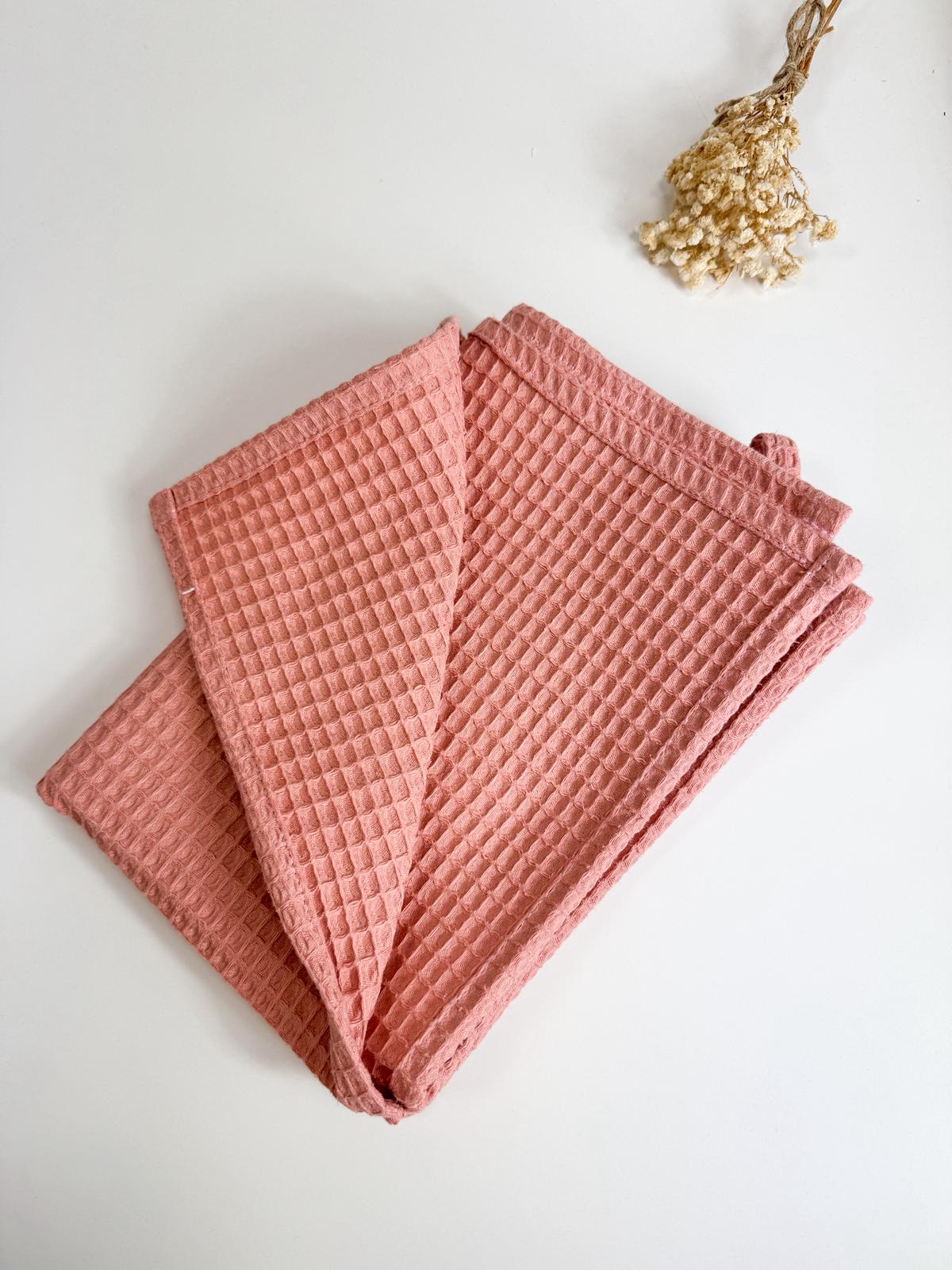 Kitchen towel - Salmon Pink