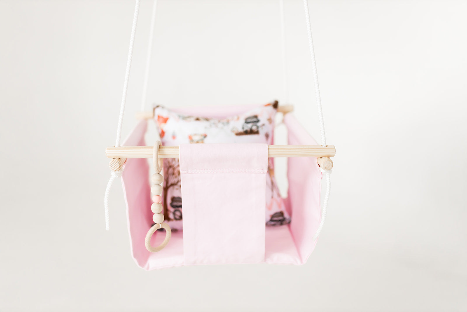 Klasiskās šūpoles "Rozā lapsa"