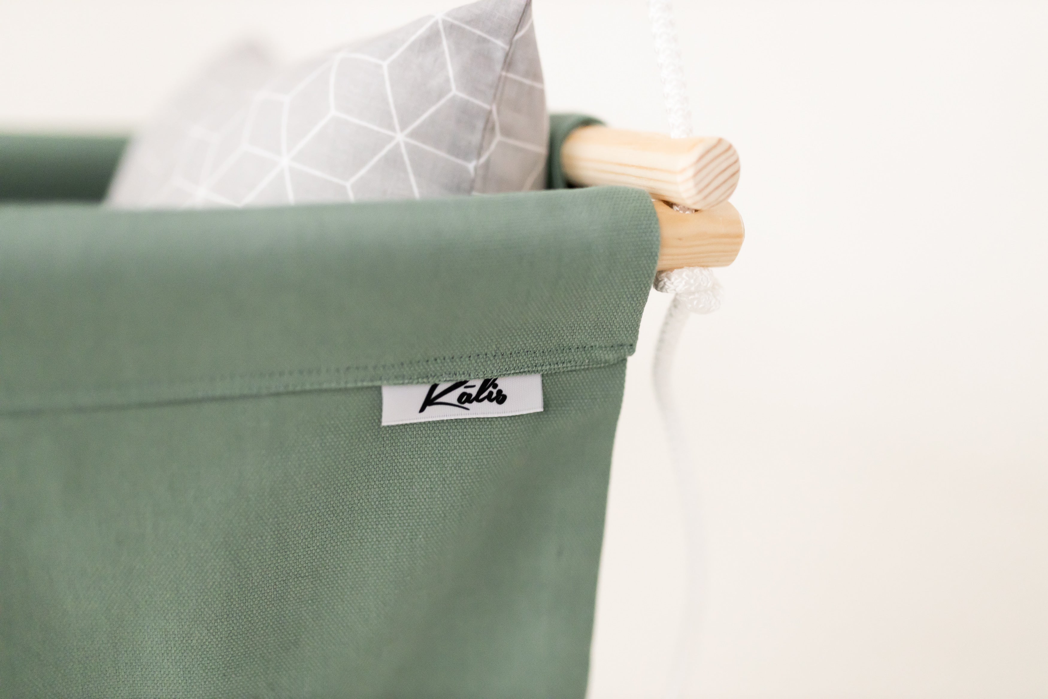 Dvīņu klasiskās šūpoles "Eikalipta rombi"