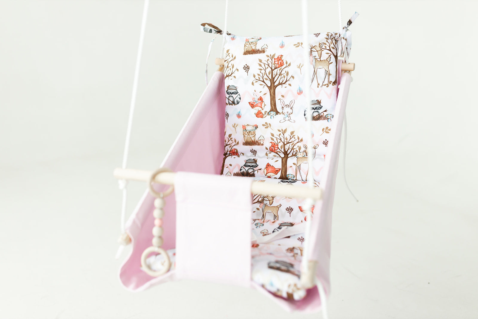 Šūpulis "Rozā lapsa"