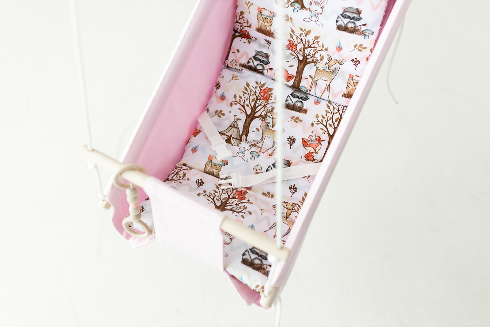 Šūpulis "Rozā lapsa"