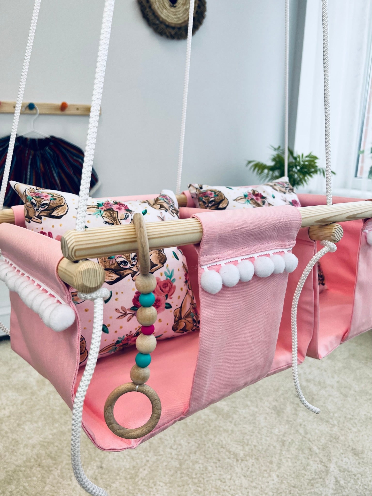 Dvīņu klasiskās šūpoles "Bembijs"