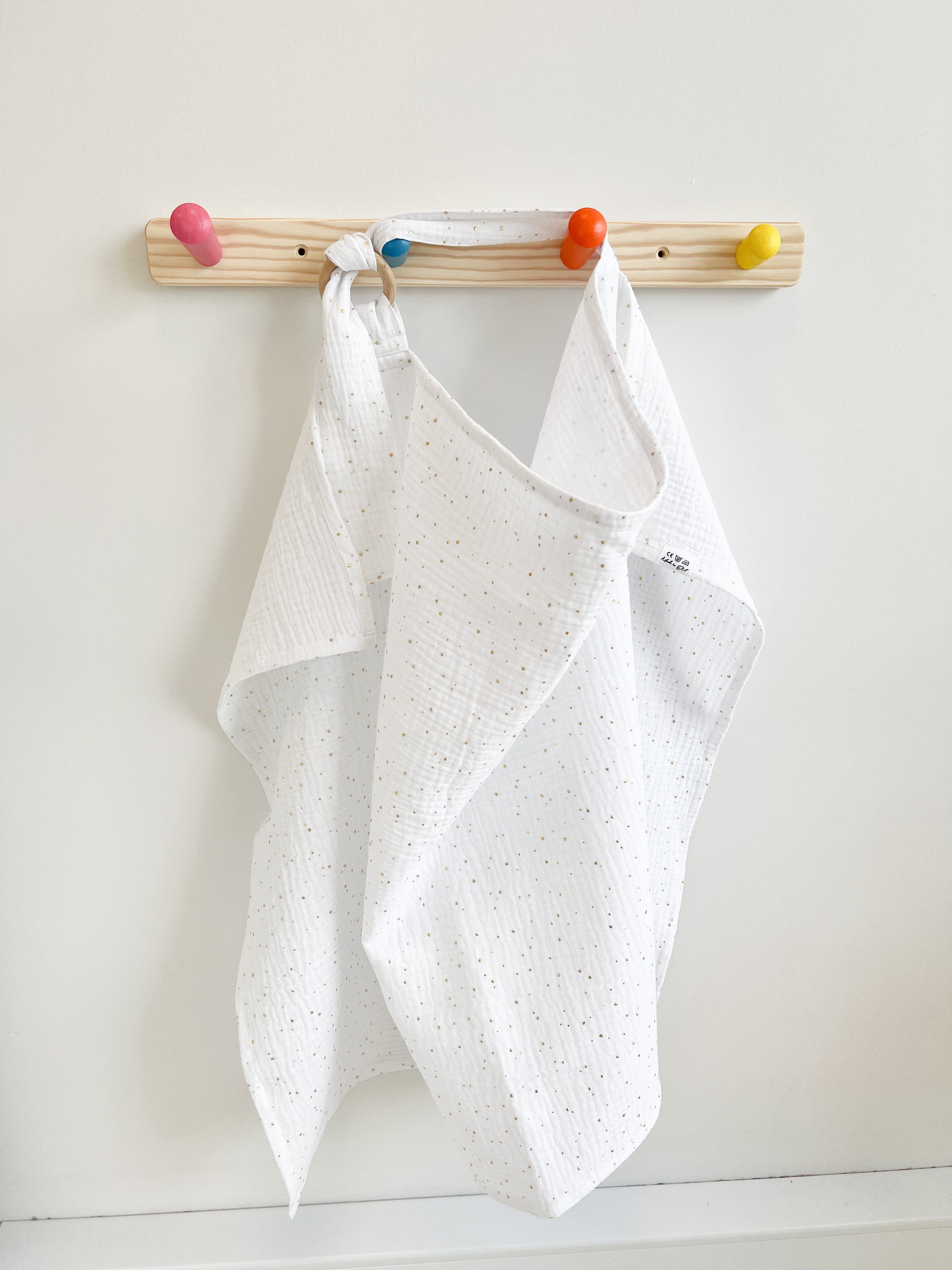 Zīdīšanas lakats - Balts