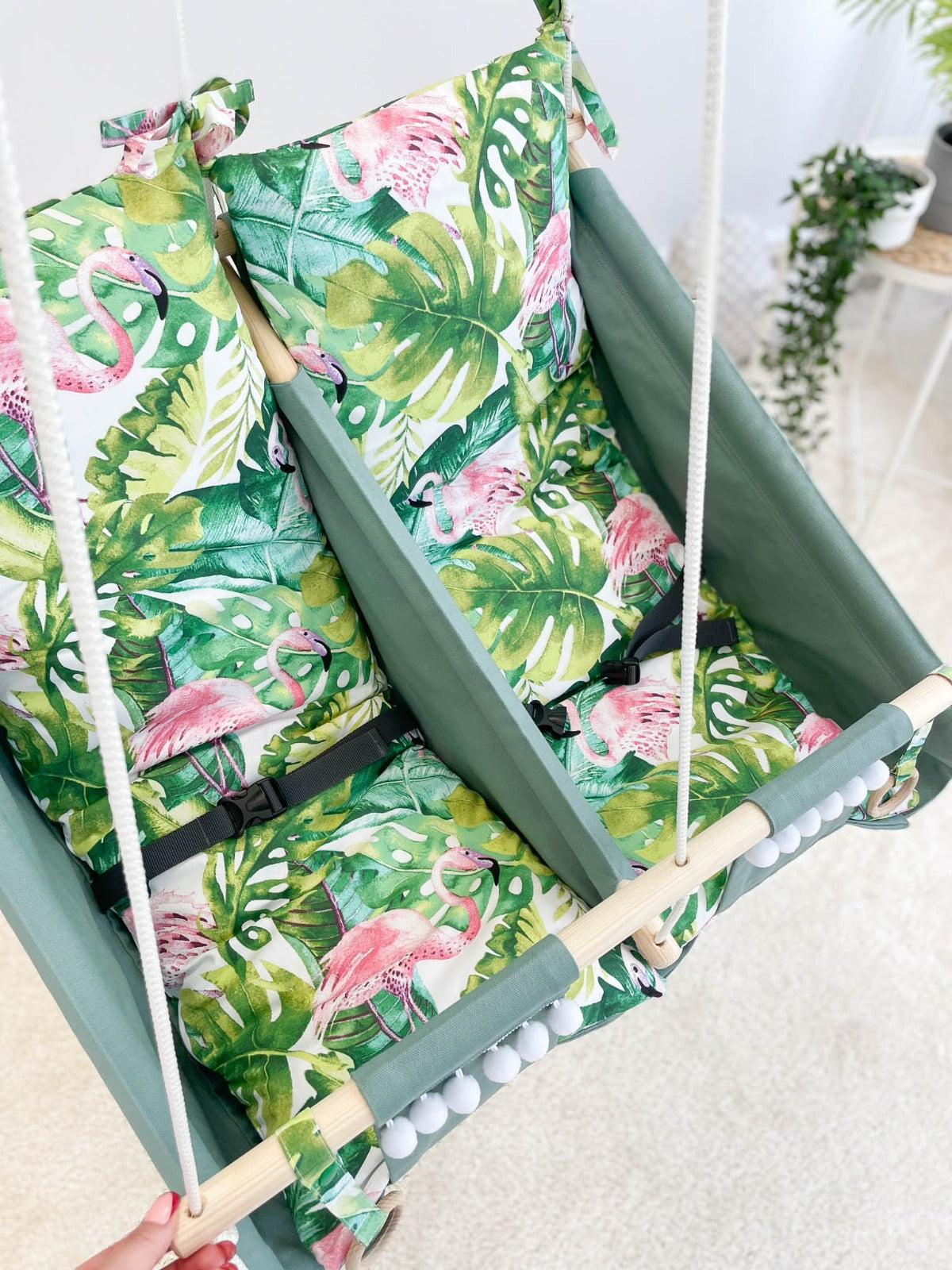 Dvīņu šūpulis "Flamingo"