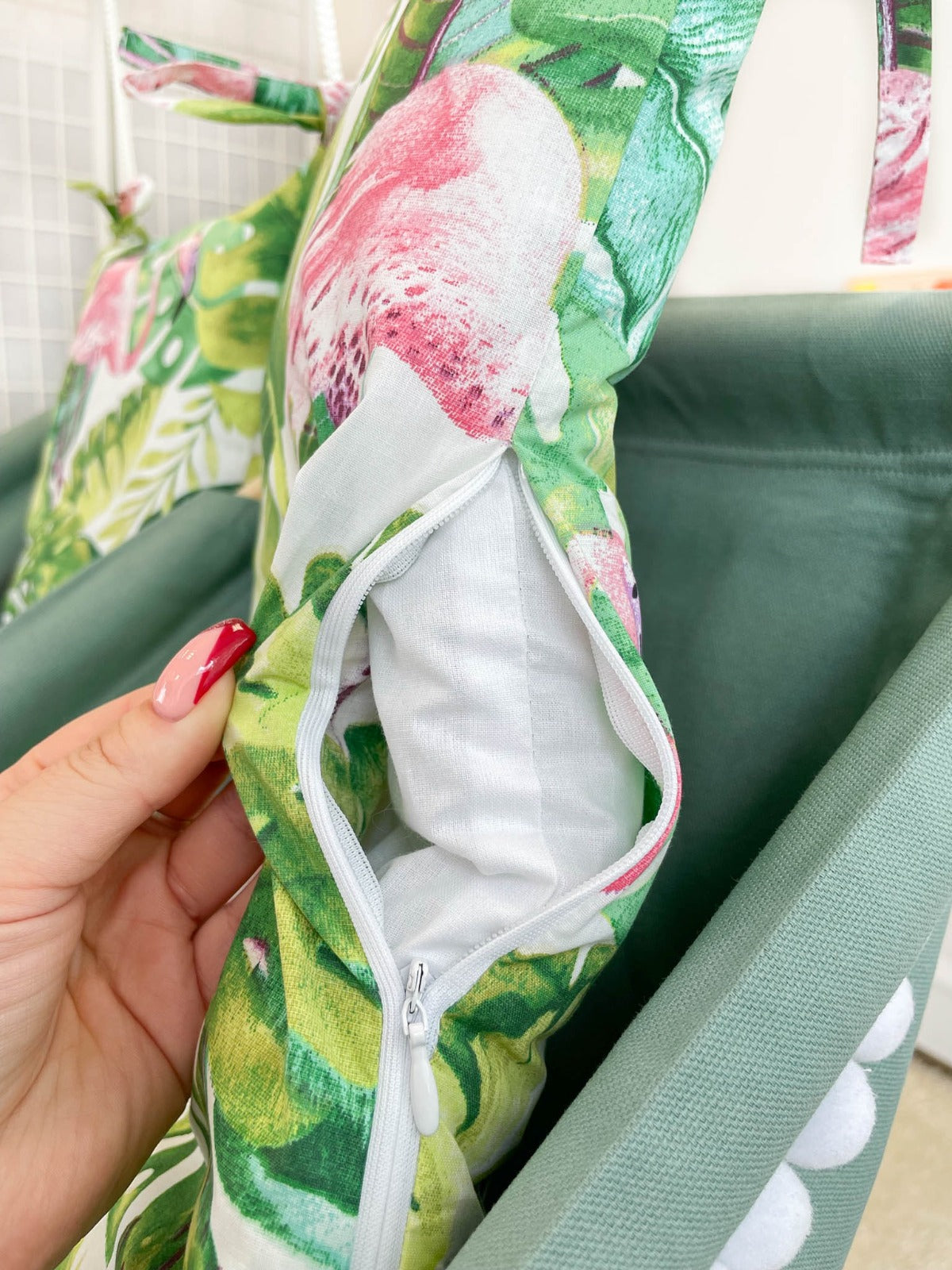 Dvīņu šūpulis "Flamingo"