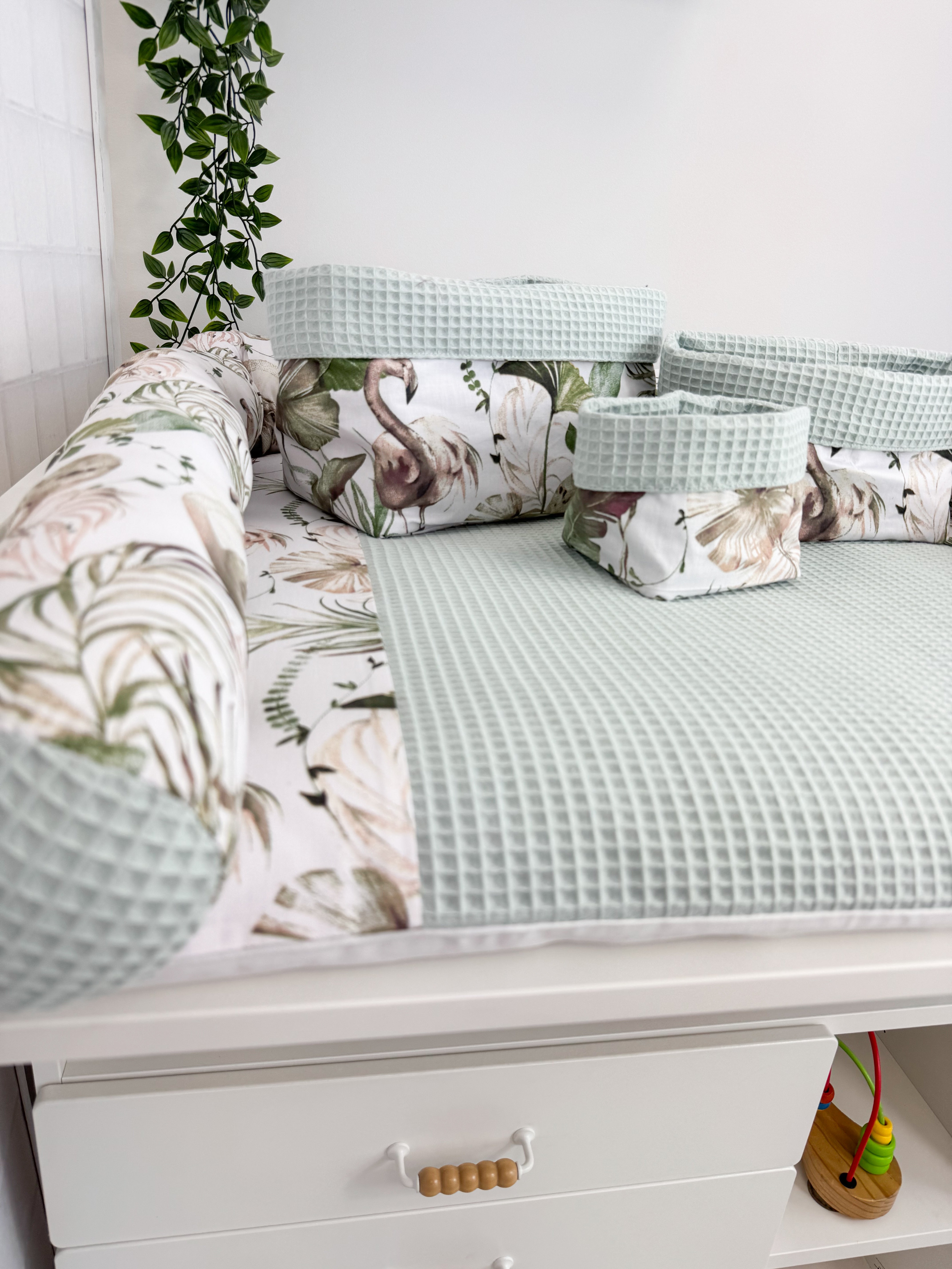 Kokvilnas pārtinamā virsma - Lapas