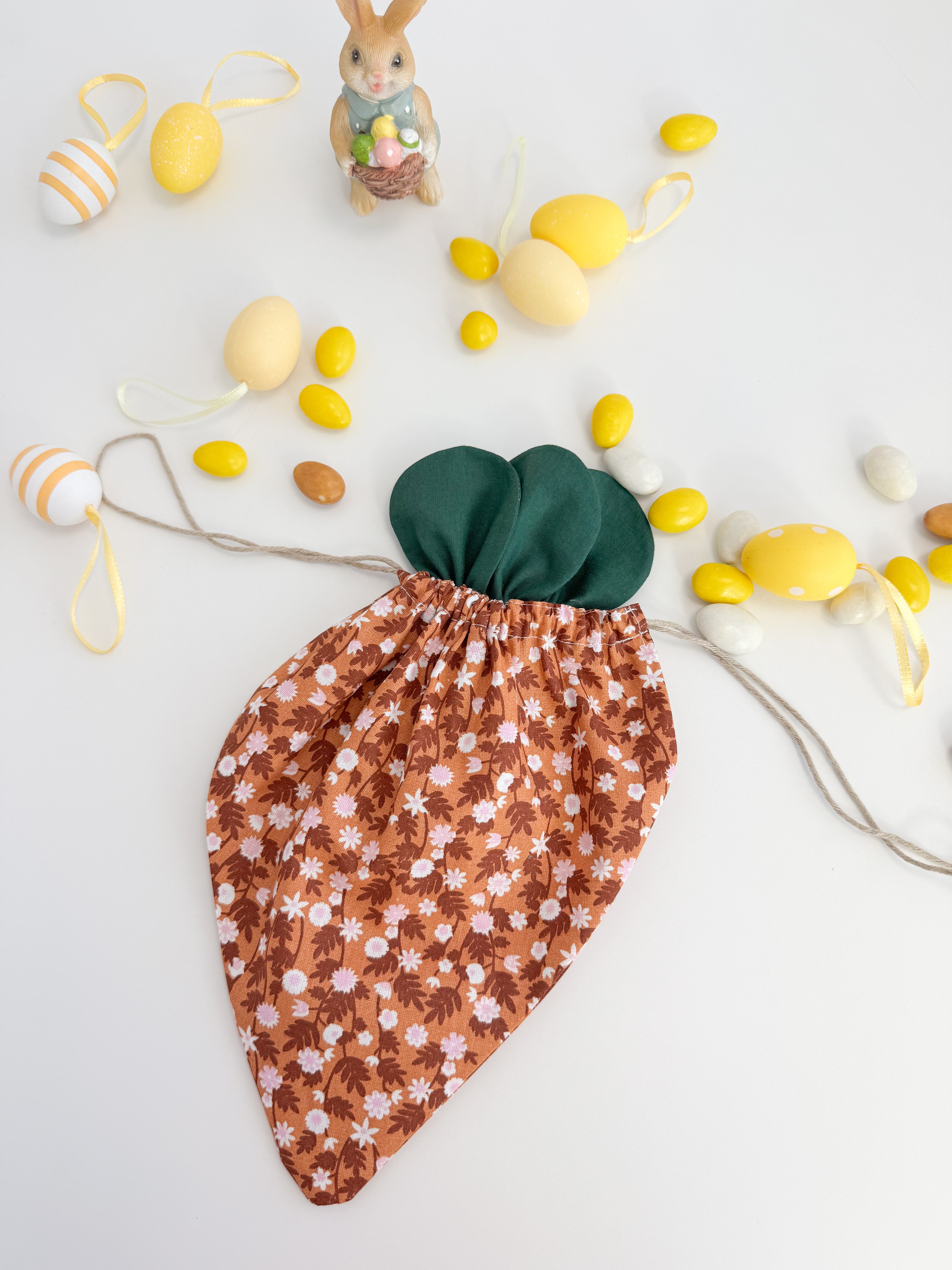 Lieldienu konfekšu un kārumu maisiņš - Ziedu