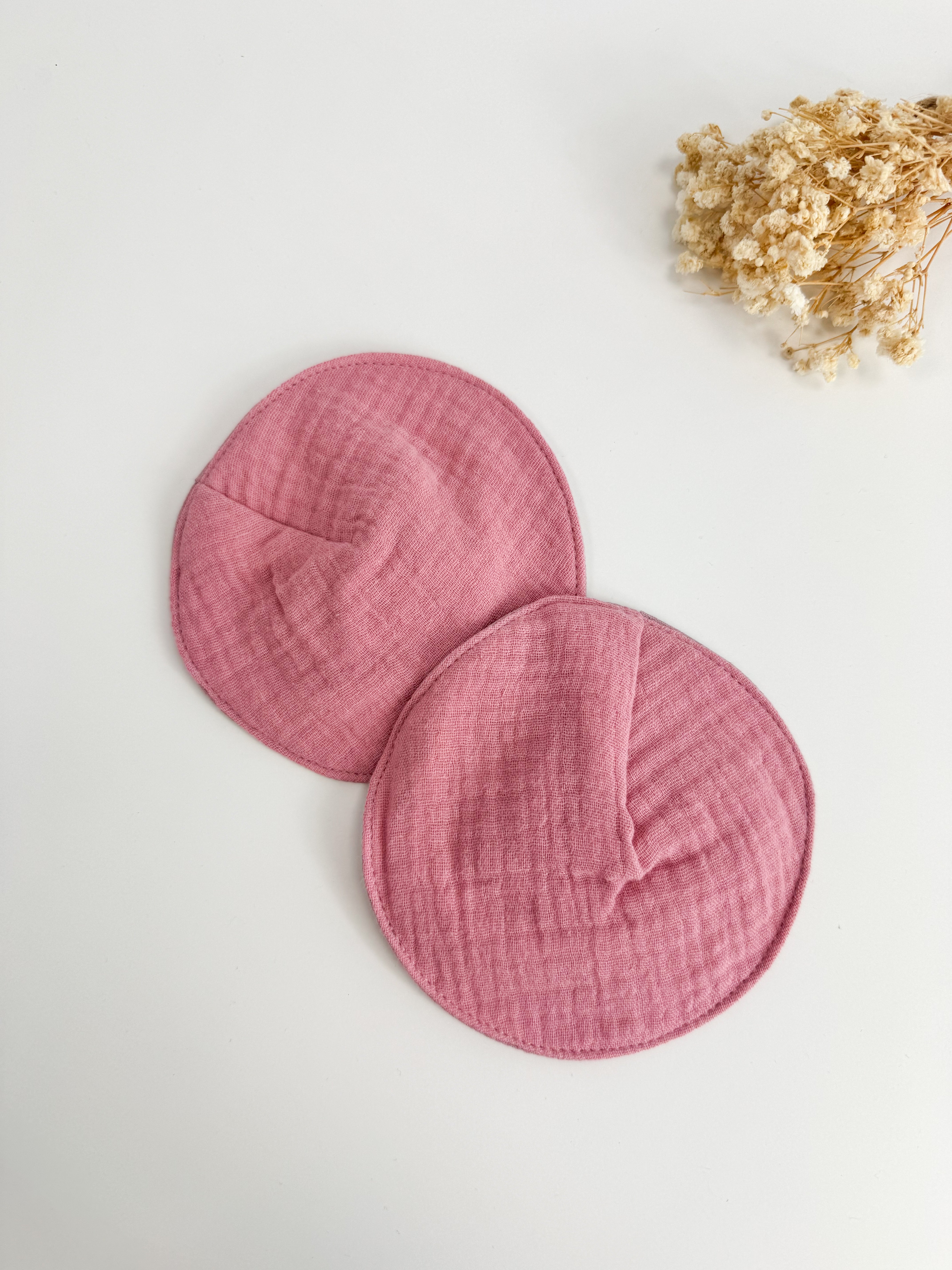 Krūts barošanas ieliktnīši -Rozā