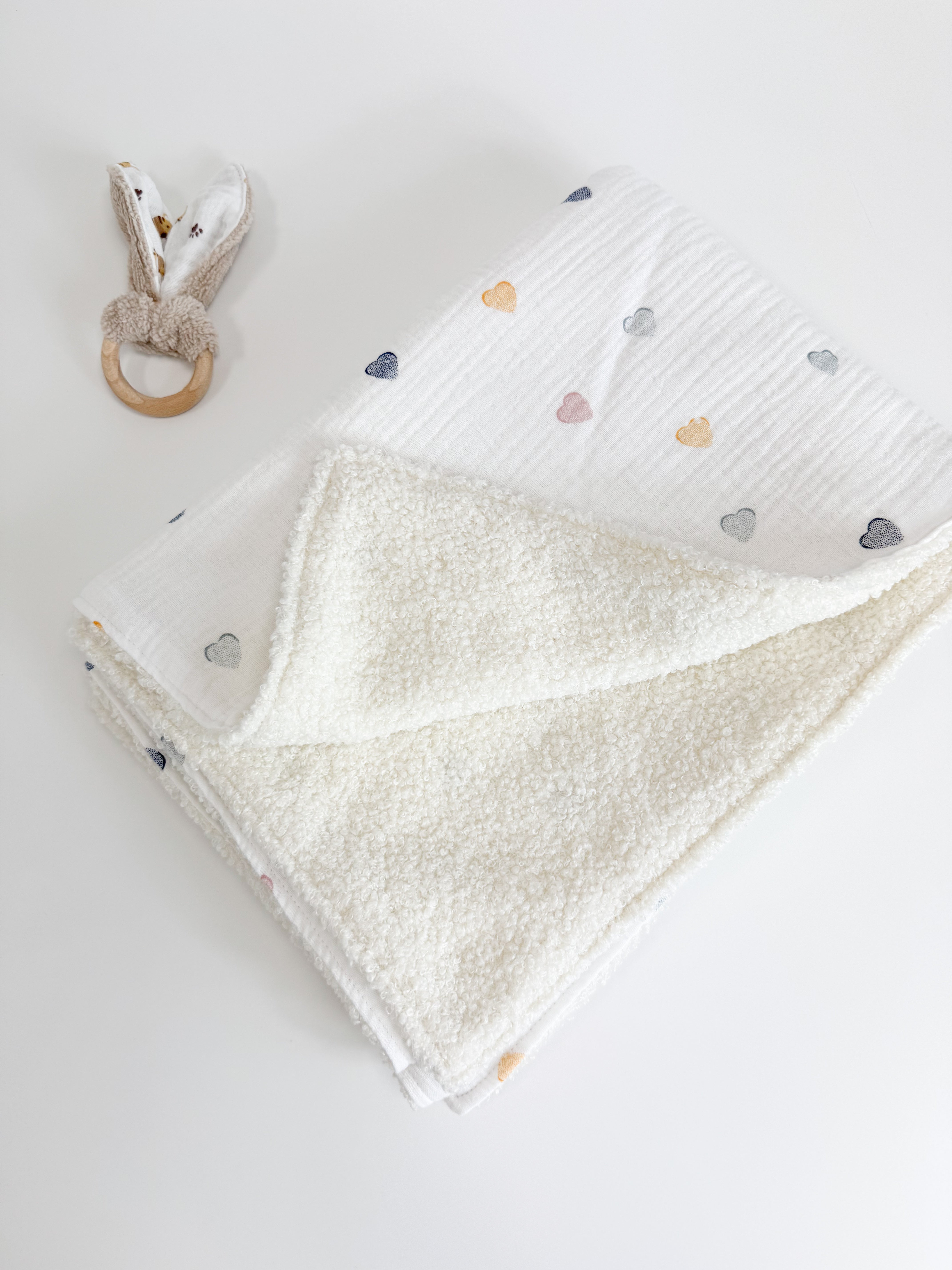 Baby blanket With hearts