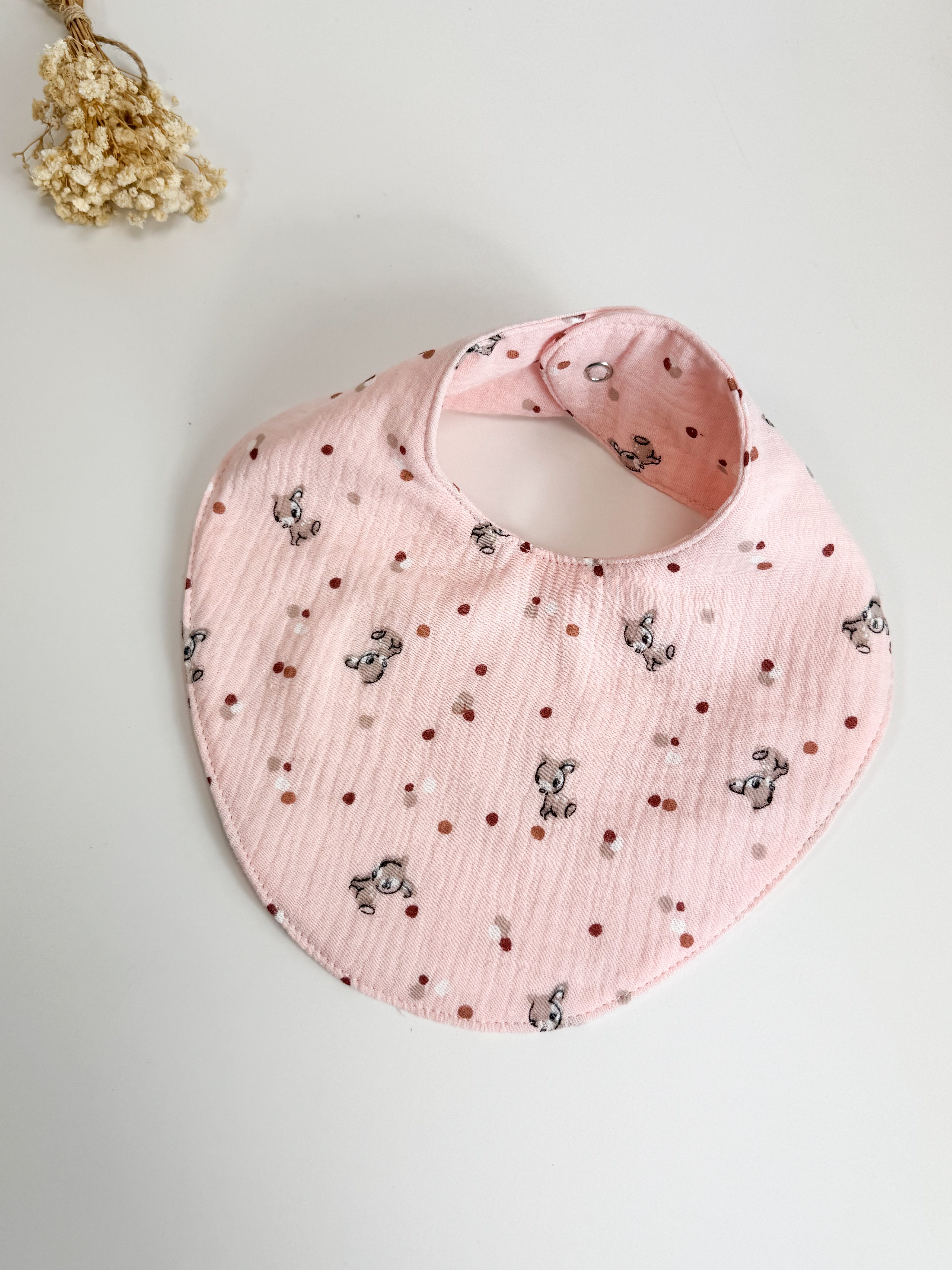 Muslina lacīte ar zaķīšiem